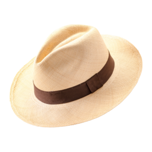 Sombrero Indiana De Paja Con Cinta - La Balsa